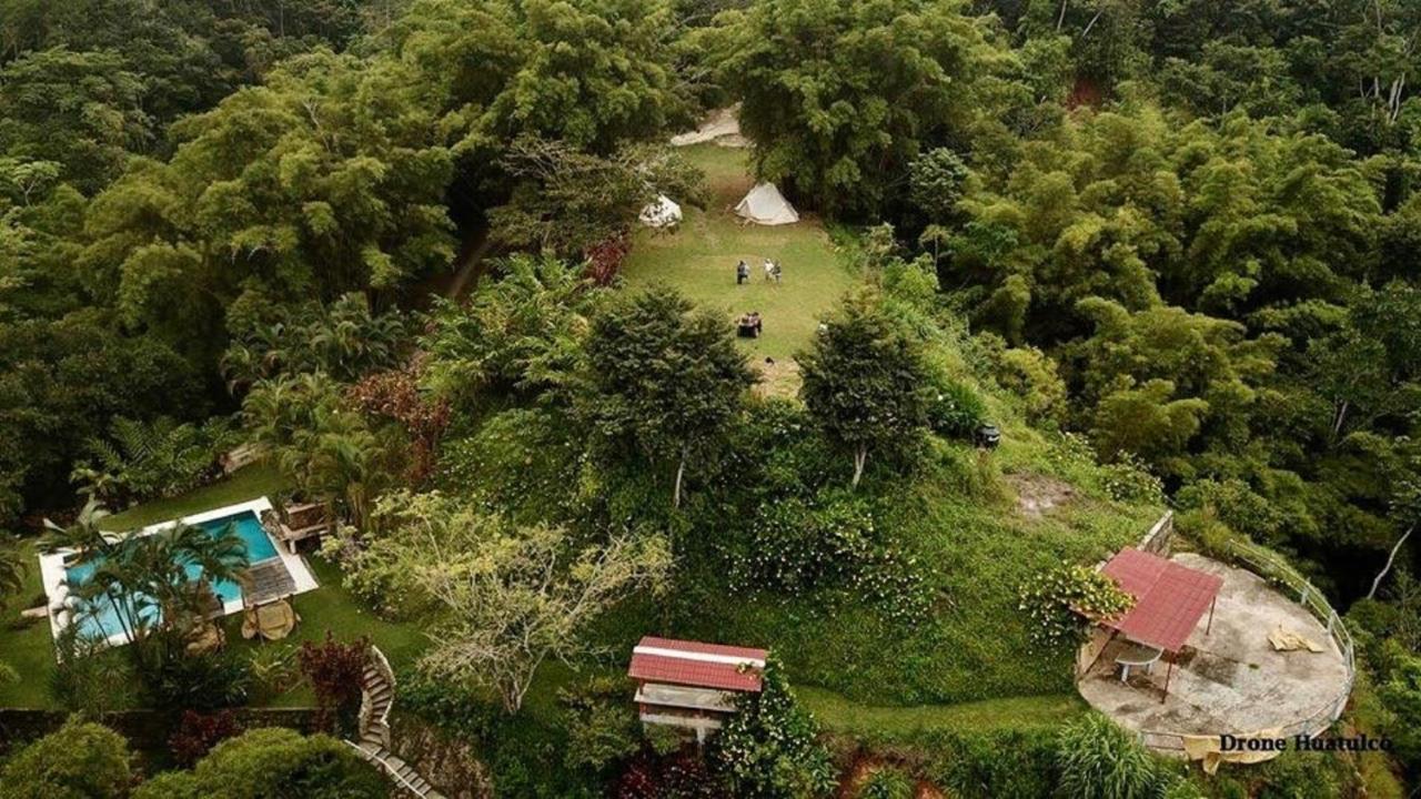 Glamping Finca Margaritas Pluma Hidalgo Exteriér fotografie